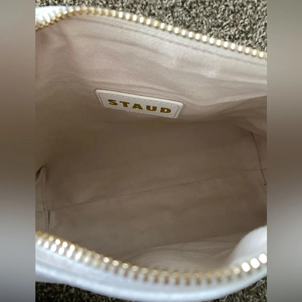 Staud Shirley PVC bag in White - Picture 2 of 5